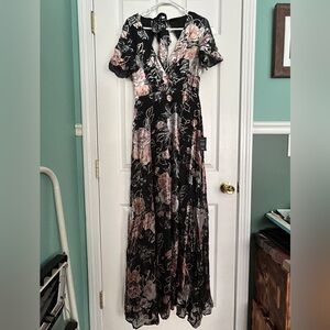 Lulus Velvet Maxi dress